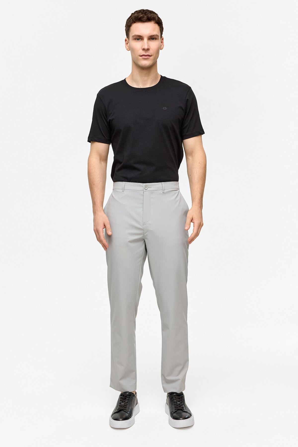 REGULAR FIT DOKUMA PANTOLON