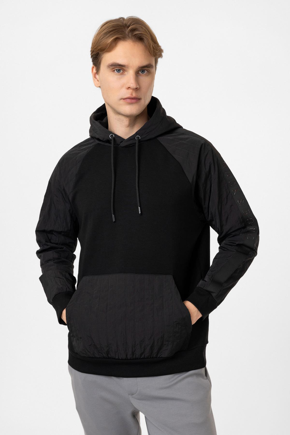 Regular Fit Kapüşonlu Sweatshirt