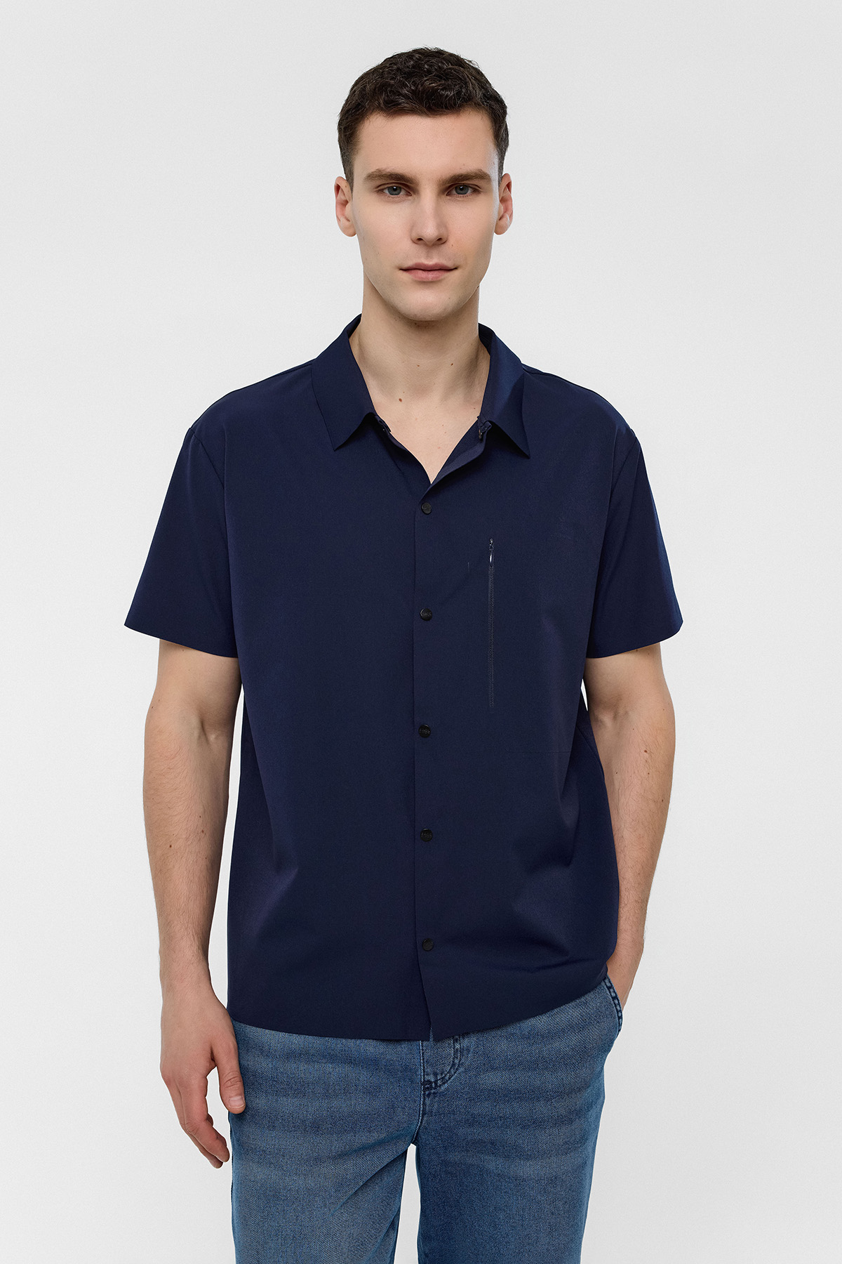 REGULAR FIT KISA KOL GÖMLEK