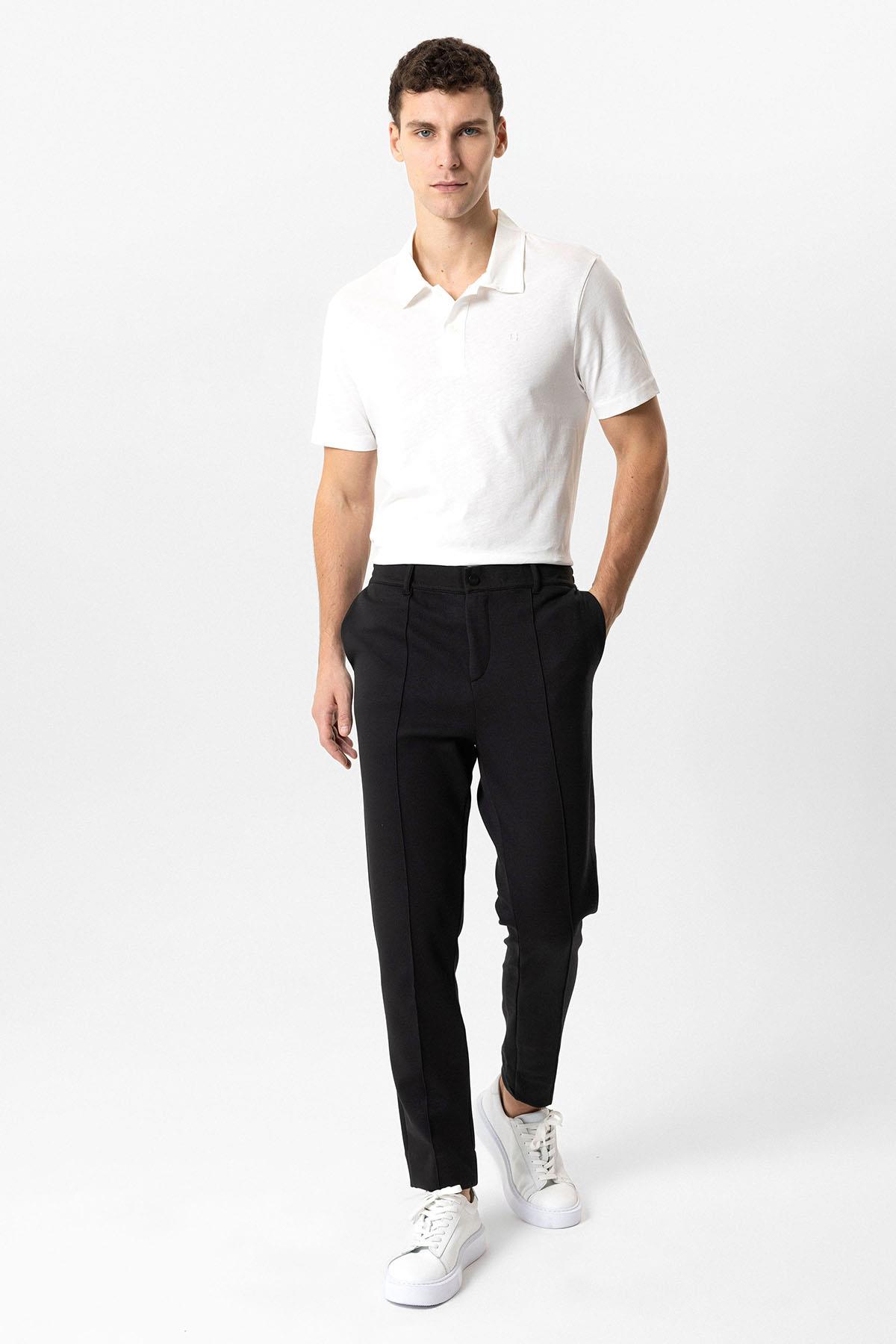 REGULAR FIT ÖRME JOGGER PANTOLON