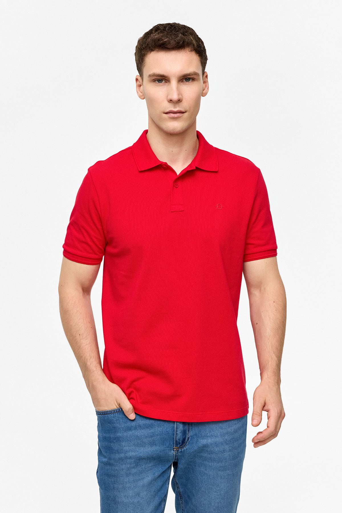 REGULAR FIT POLO YAKA TSHIRT