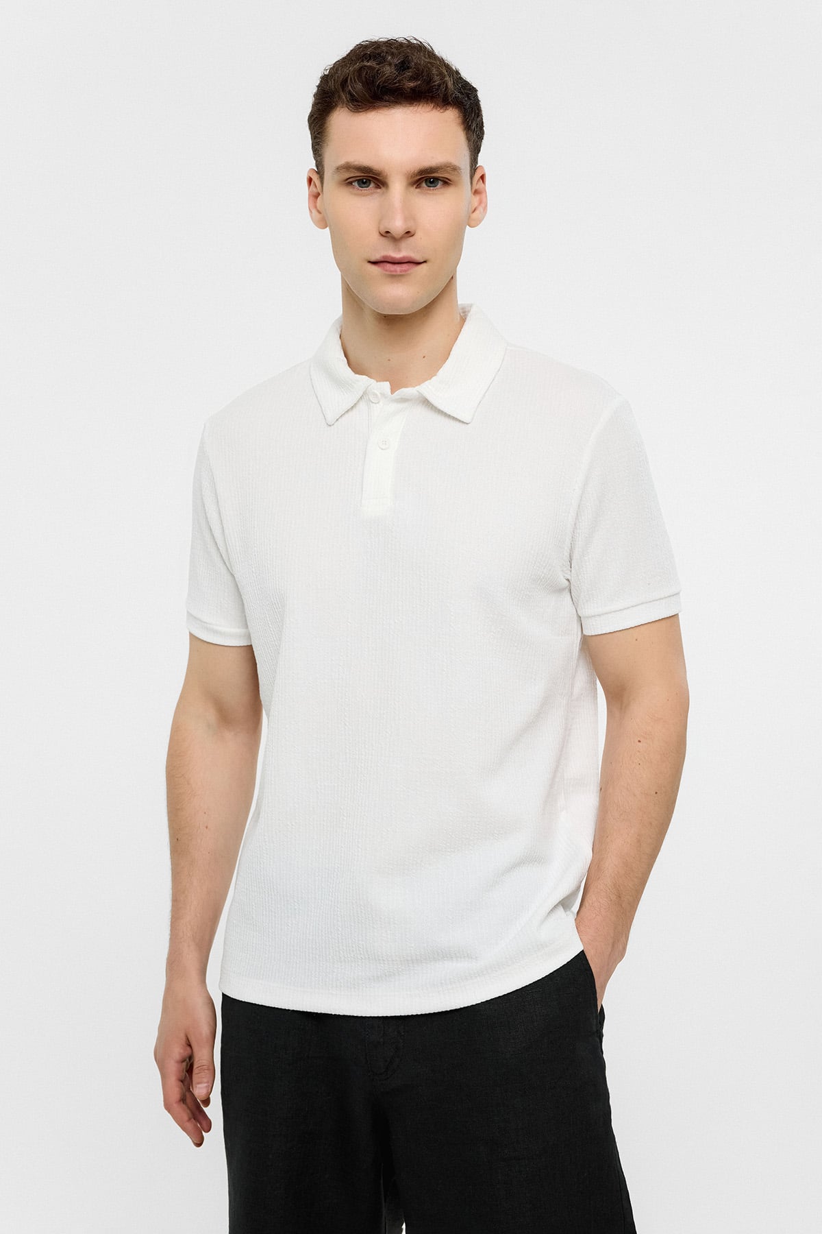 REGULAR FIT POLO YAKA TSHIRT