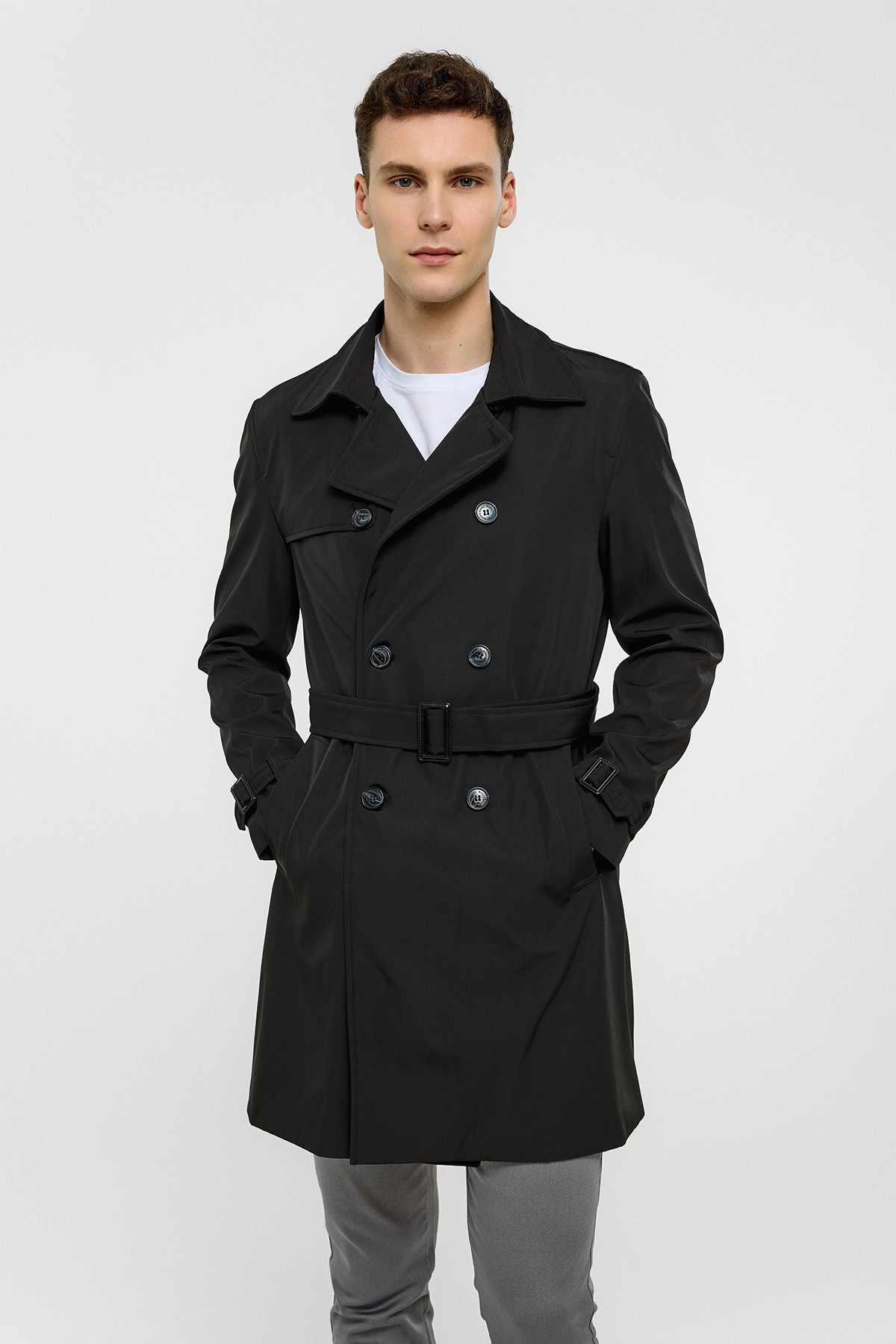 REGULAR FIT TRENÇKOT