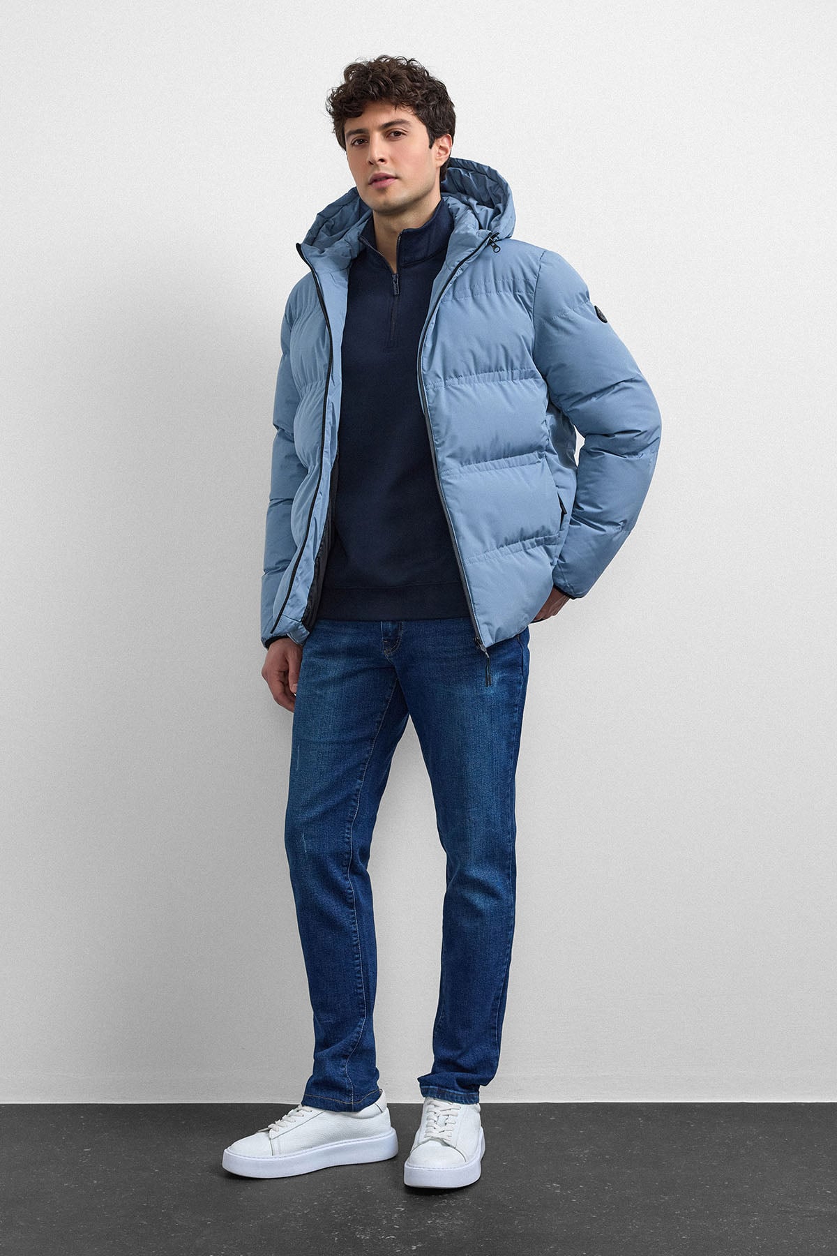 RELAXED FIT PUFFER JACKET