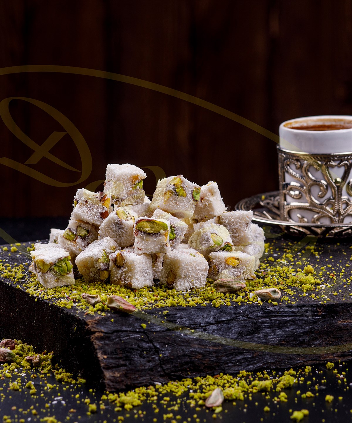 Fıstıklı Kuş Lokumu (Sütlü)