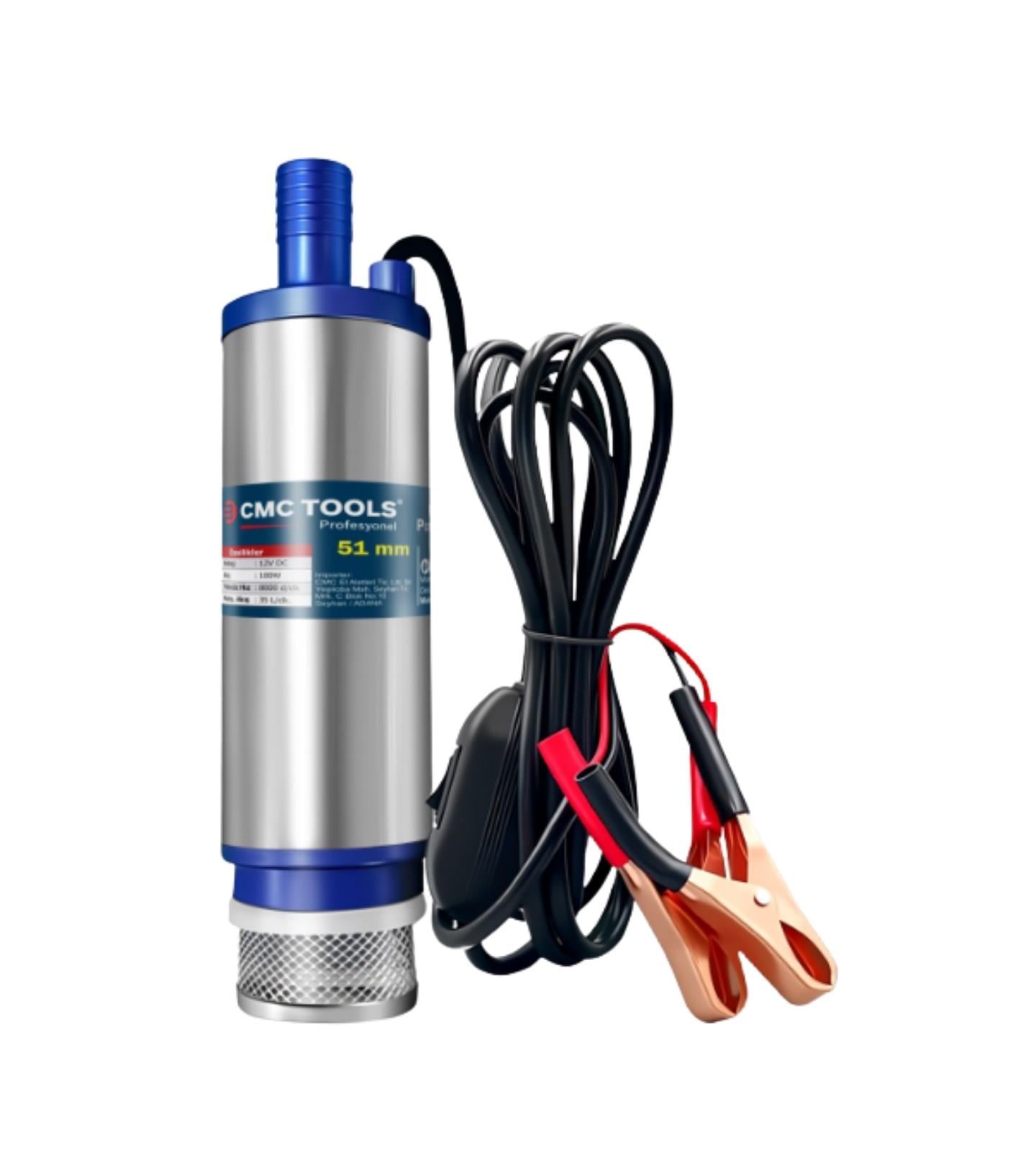 CMC Mazot Pompası 51mm - 12VHavalı Gres PompalarıCMCCMC0887CMC Mazot Pompası 51mm - 12V