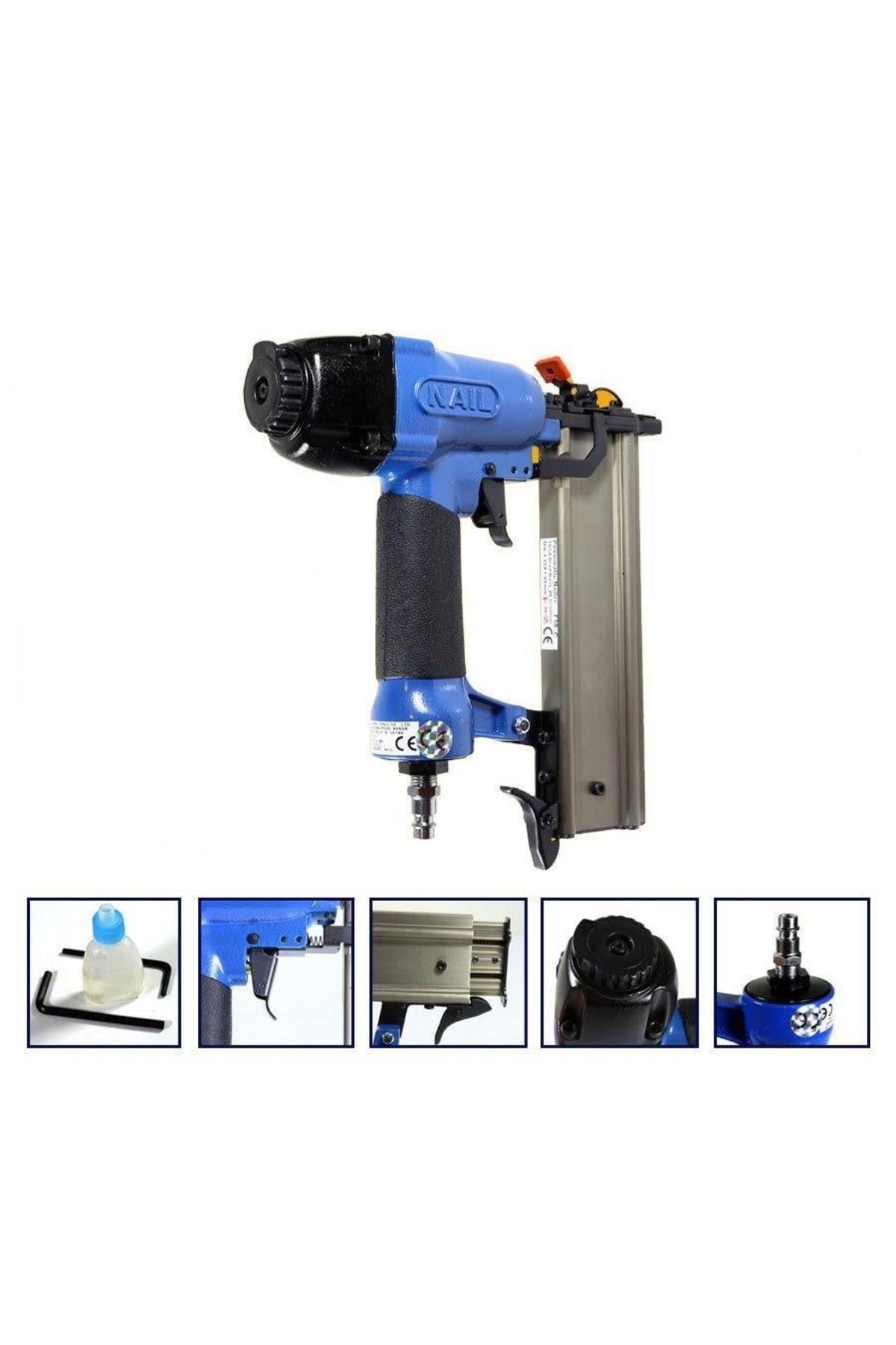 1850 F50c Havalı Brad Çivi Tabancası 20-50mmİŞ SAĞLIĞI VE GÜVENLİĞİ EKİPMANLARINAIL1850F501850 F50c Havalı Brad Çivi Tabancası 20-50mm