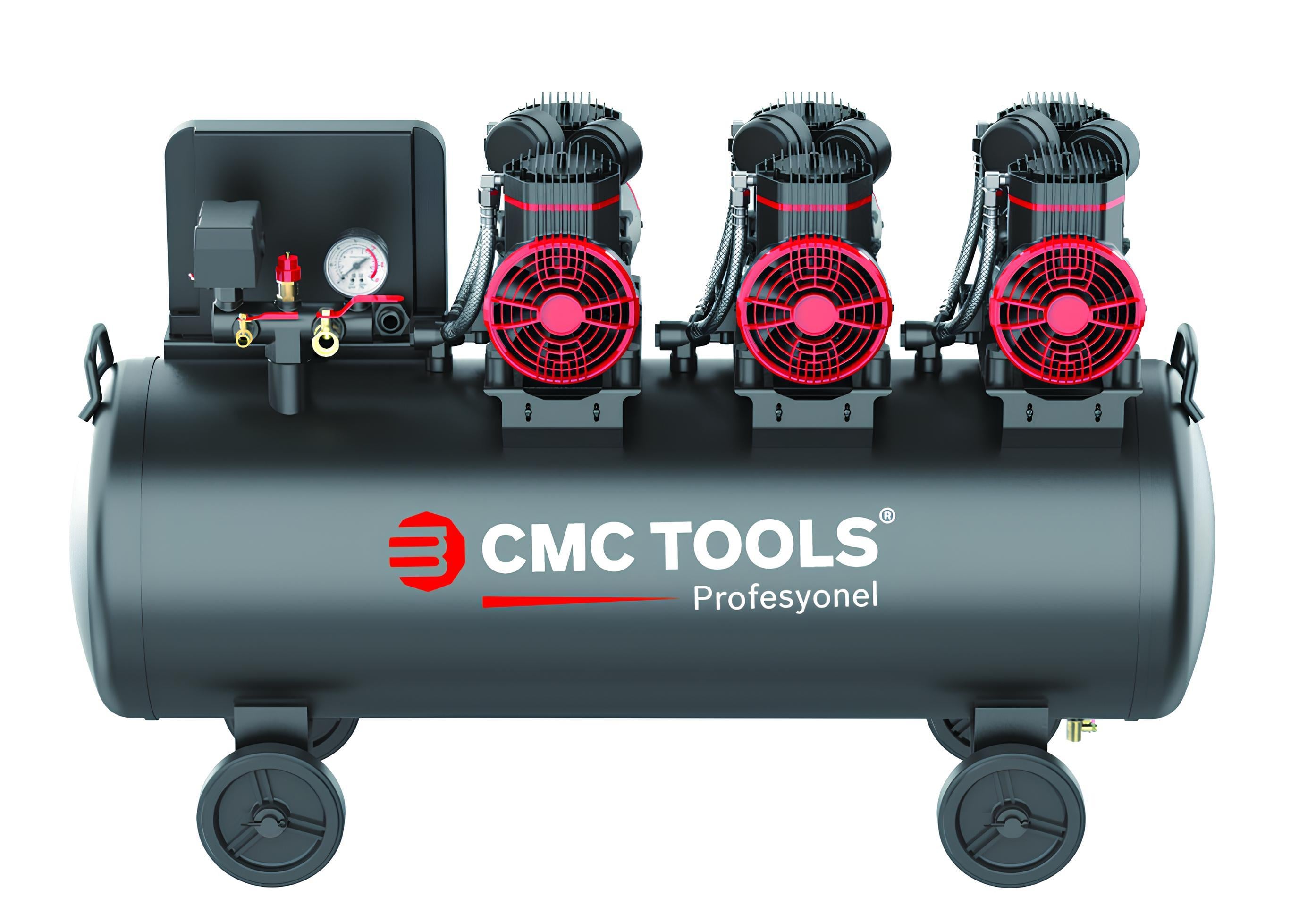 CMC PREMİUM 100 LT 6 HP SESSİZ YAĞSIZ HAVA KOMPRESÖRÜKompresör ve JeneratörlerCMCCMC0914CMC PREMİUM 100 LT 6 HP SESSİZ YAĞSIZ HAVA KOMPRESÖRÜ