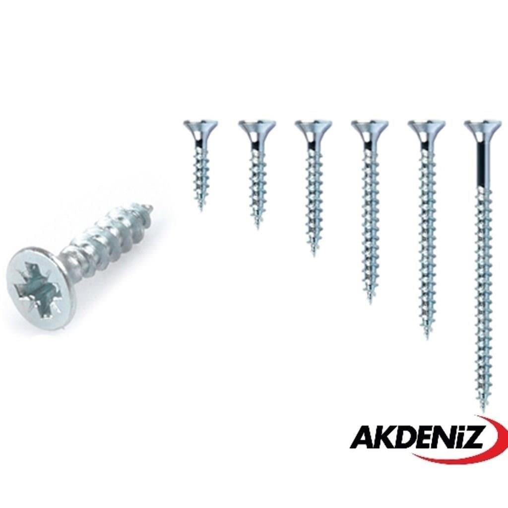 Akdeniz 4X20 Sunta Vidası 1000 adet (1palet)sunta vidalarıAkdeniz173Akdeniz 4X20 Sunta Vidası 1000 adet (1palet)