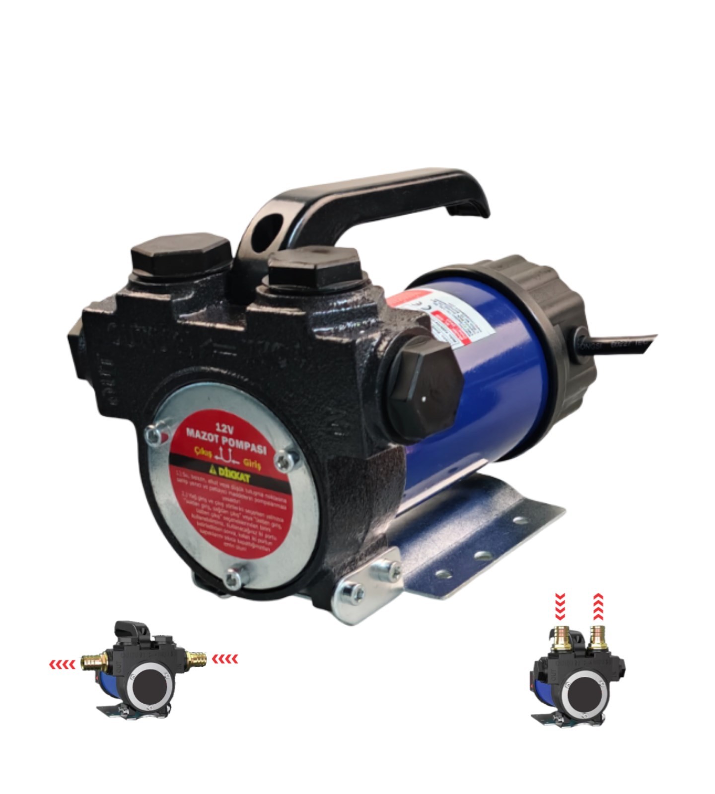 CMC Çift Giriş Çıkışlı Yakıt Aktarma Pompası 12V - 300WHavalı Gres PompalarıCMCCMC0882CMC Çift Giriş Çıkışlı Yakıt Aktarma Pompası 12V - 300W