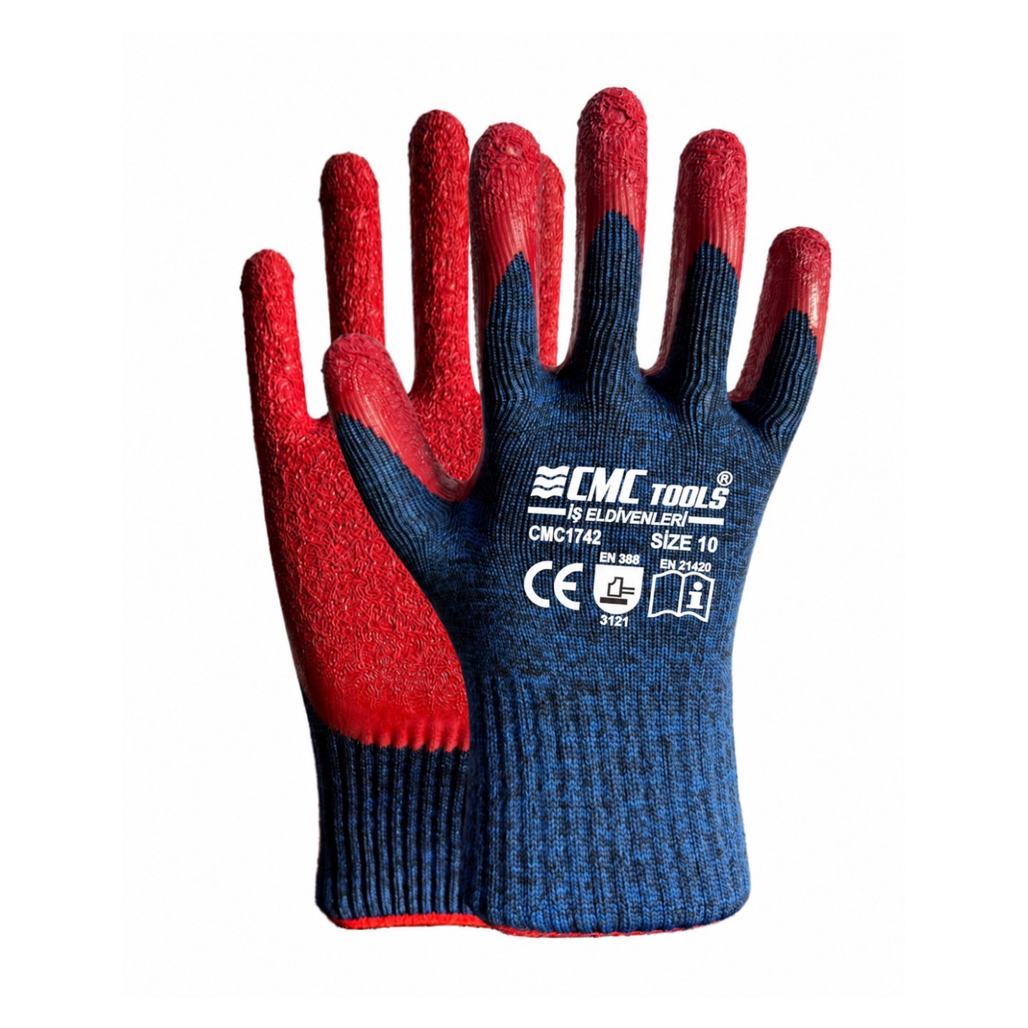 CMC 1742 PREMIUM LATEX ELDİVEN | 12 Adet - 3/4İŞ SAĞLIĞI VE GÜVENLİĞİ EKİPMANLARICMCCMC1742-MAYCMC 1742 PREMIUM LATEX ELDİVEN | 12 Adet - 3/4