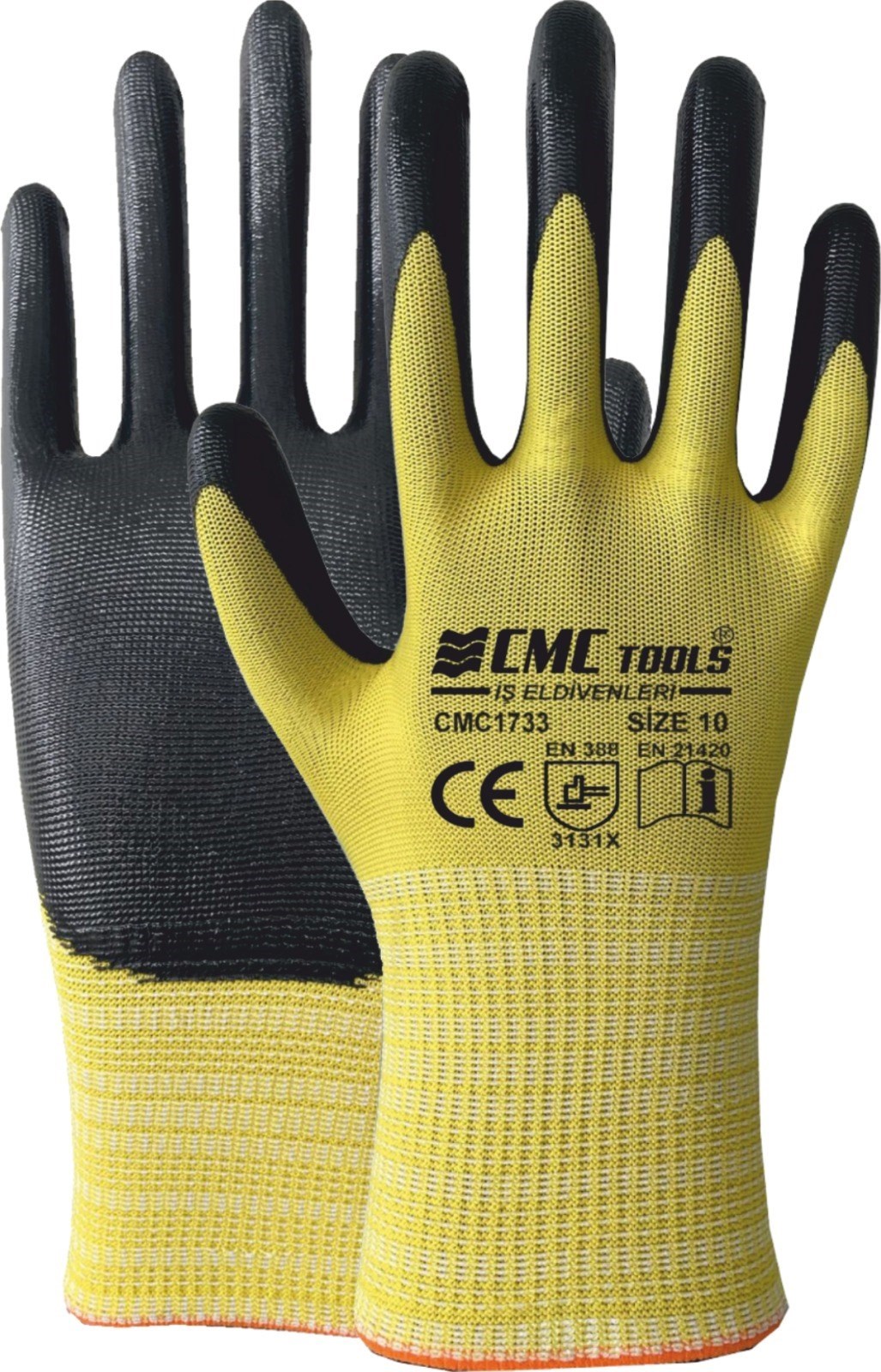 CMC 1733 DÜZ PREMIUM ELDİVEN SARI-SİYAH | 12 Adet - 1/2İŞ SAĞLIĞI VE GÜVENLİĞİ EKİPMANLARICMCCMC1733-MAYCMC 1733 DÜZ PREMIUM ELDİVEN SARI-SİYAH | 12 Adet - 1/2