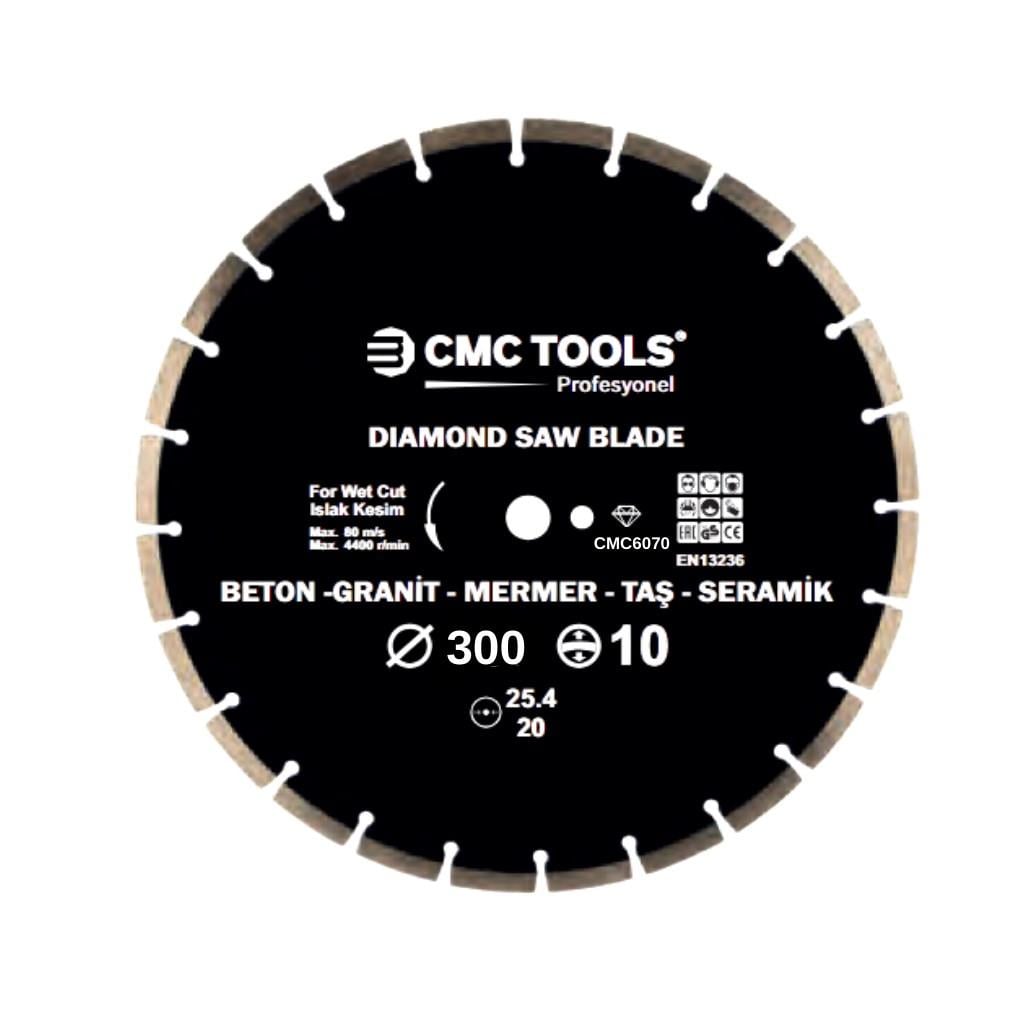 CMC BETON KESME TESTERESİ 300 MMMakine Bıçak - Uç ve AksesuarlarıCMCCMC6070CMC BETON KESME TESTERESİ 300 MM