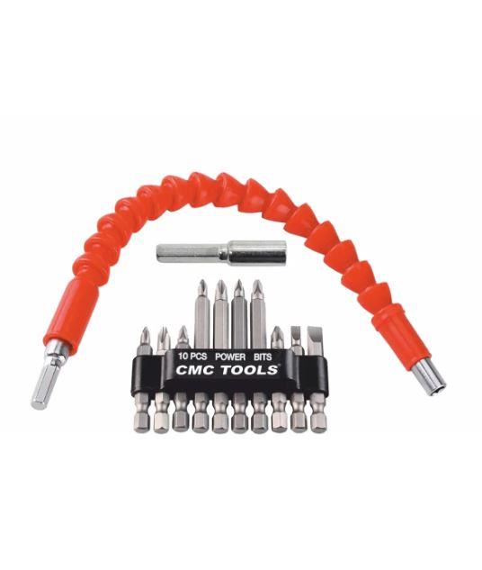 Cmc Esnek Bükülebilir Flex Bits Adaptör Seti 12 ParçaManuel El AletleriCMCCMC6576Cmc Esnek Bükülebilir Flex Bits Adaptör Seti 12 Parça