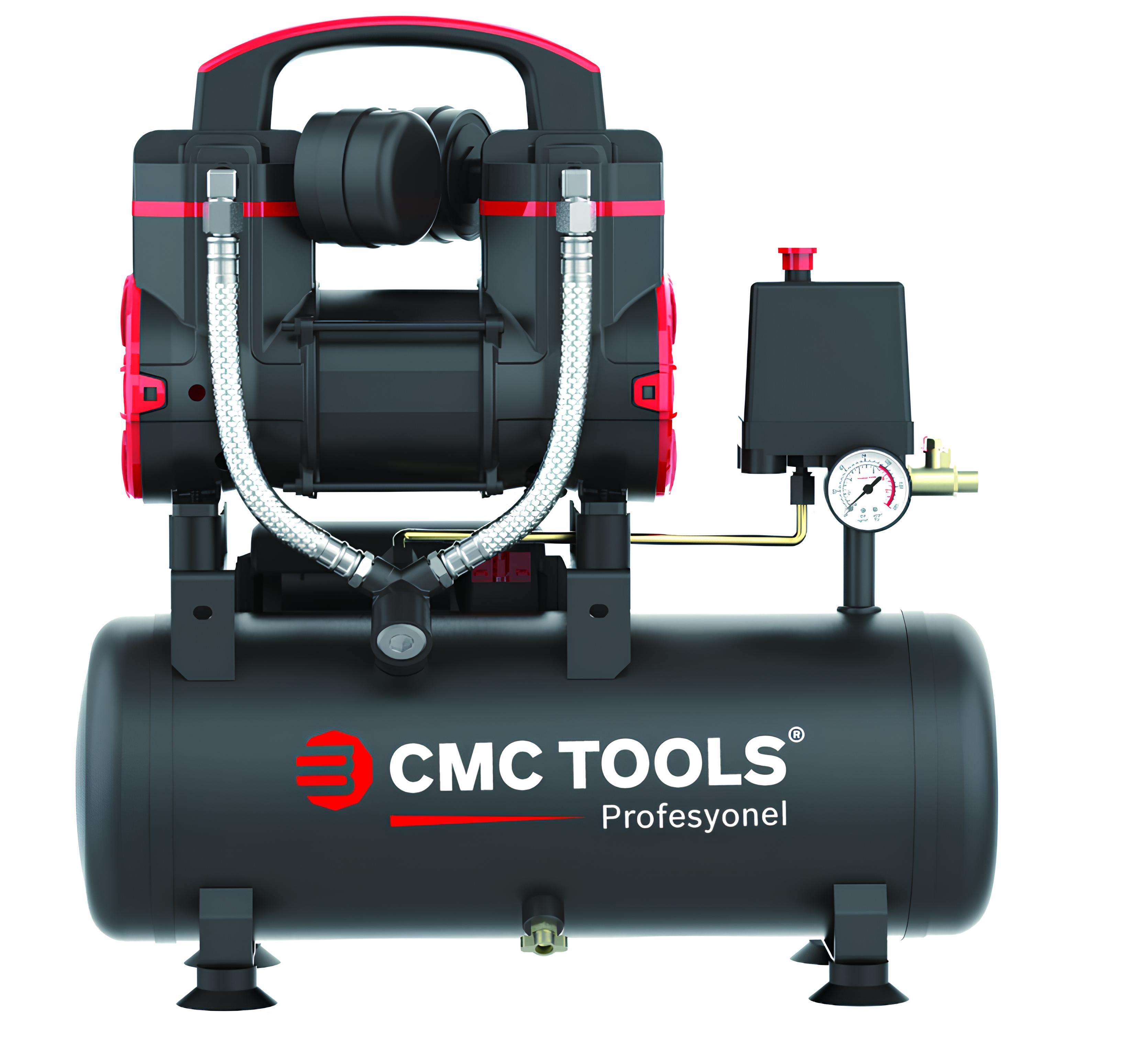 CMC PREMİUM 8 LT 1.2 HP SESSİZ YAĞSIZ HAVA KOMPRESÖRÜSessiz KompresörlerCMCCMC0910CMC PREMİUM 8 LT 1.2 HP SESSİZ YAĞSIZ HAVA KOMPRESÖRÜ