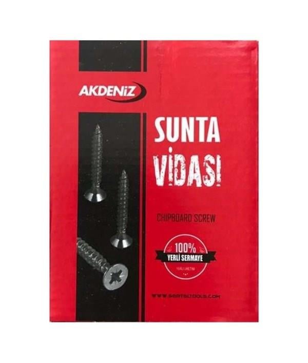 Akdeniz Sunta Vidası 5x80sunta vidalarıAKDENİZSUNTA5X80Akdeniz Sunta Vidası 5x80