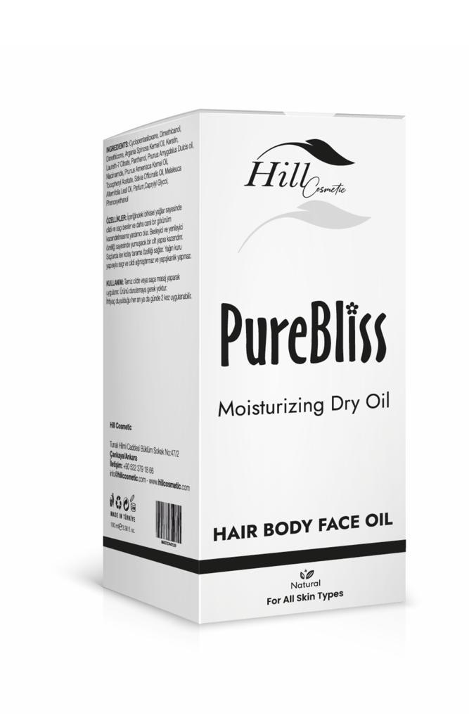 Hill Cosmetic PureBliss Nemlendirici Saç ve Vücut Kuru Yağ