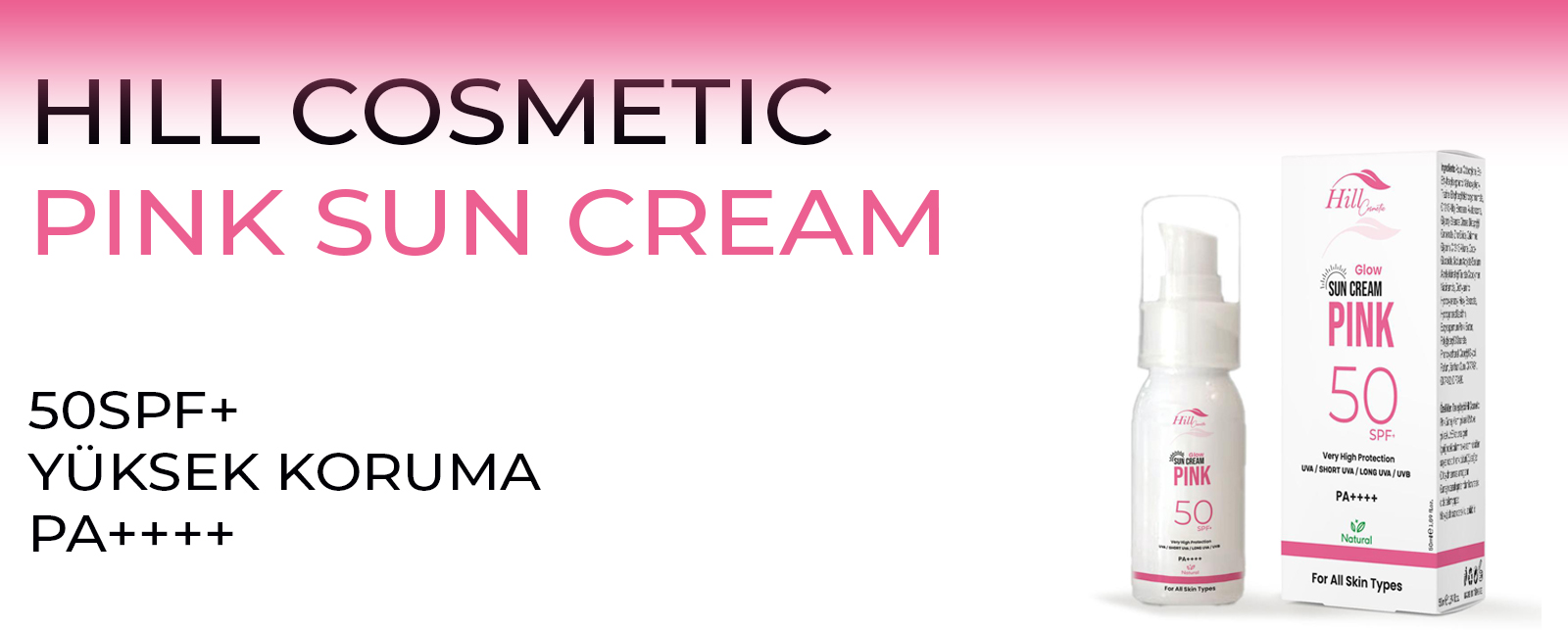 Pink Güneş Koruyucu