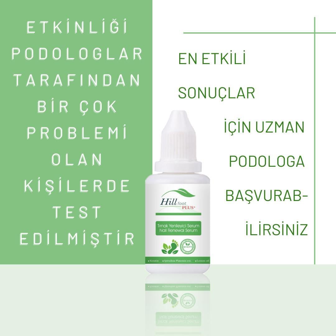 Hill Cosmetic Tırnak Yenileyici Serum Podoloji Podolog Ürünü (NAİL RENEWAL)