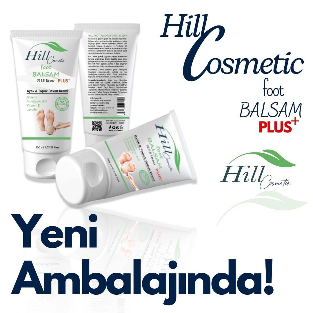 Hill Cosmetic Topuk Bakım Kremi +Plus Su Bazlı