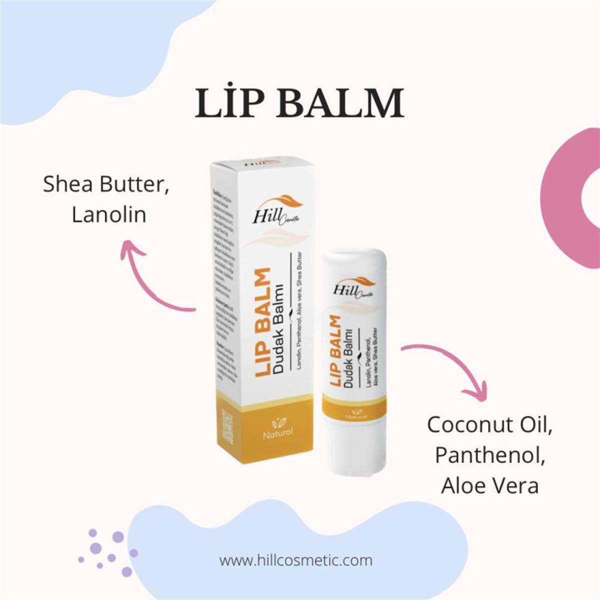 Hill Dudak Balmı Lip Balm