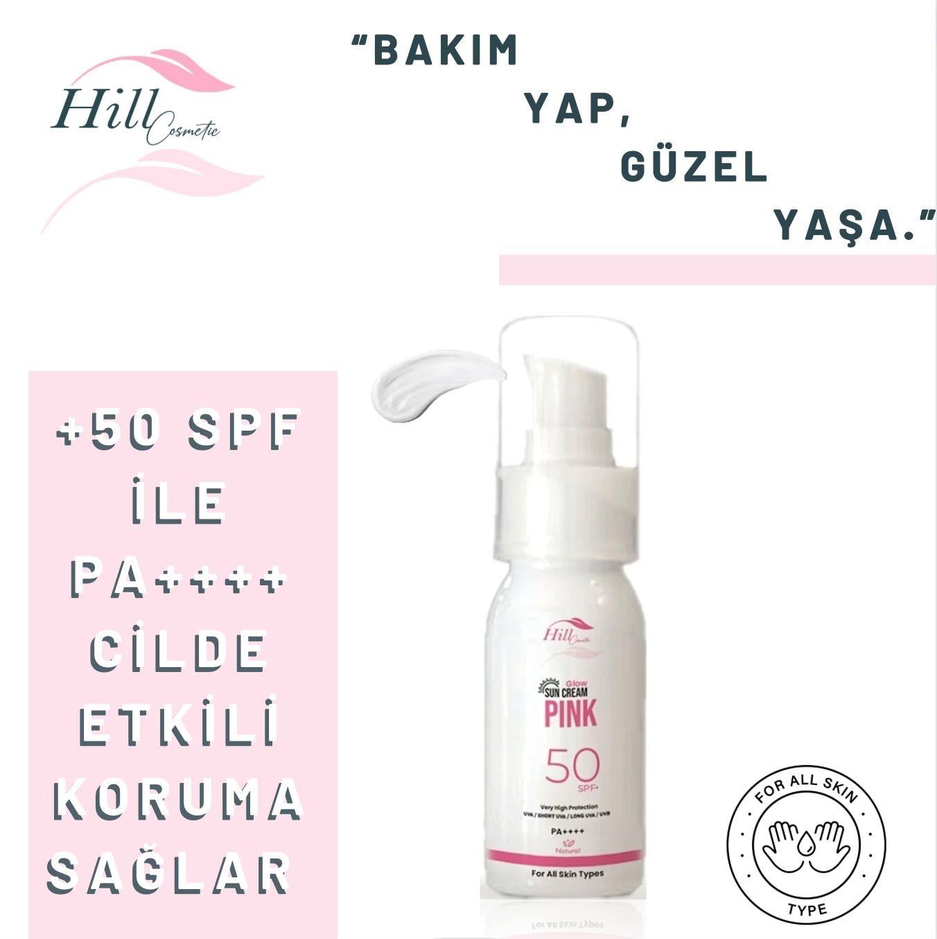 Ton Eşitleyici Pink Pembe Güneş Koruyucu +50 Spf Glow