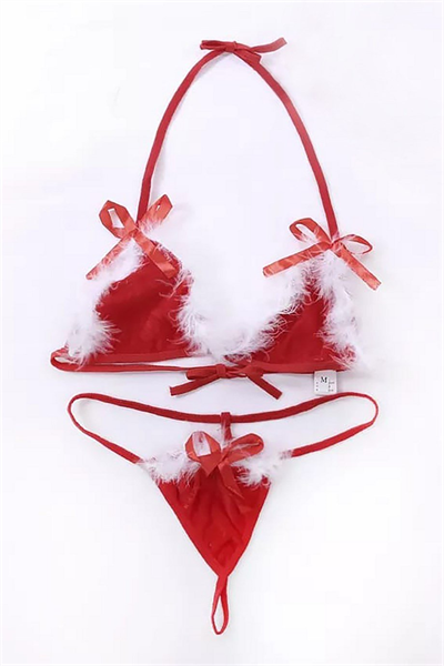 YNT Yılbaşı Sütyen Külot Takım 16011