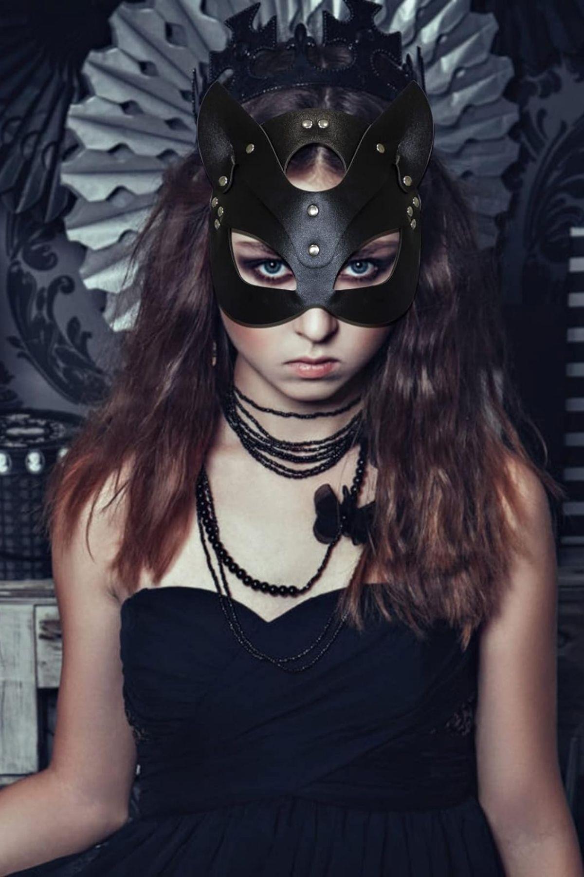 Bella Notte Siyah Fantezi Maske GD-6040