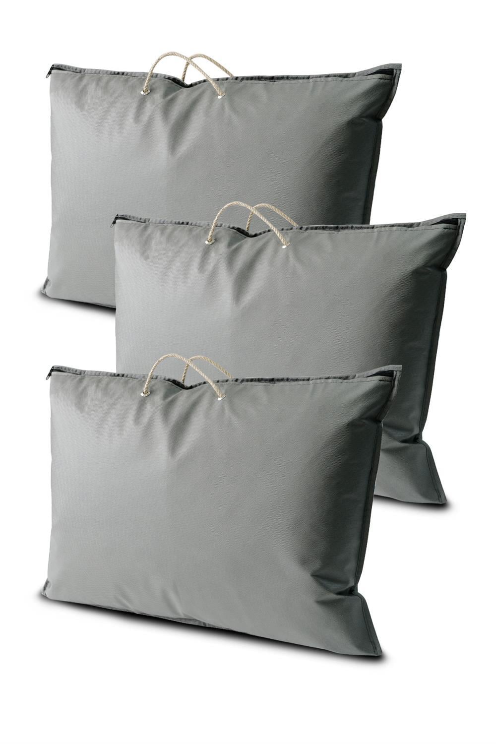 Vedsey Home Organizer3'lü Yastık Düzenleyici Hurç Antrasit Gri 50x70 Cm