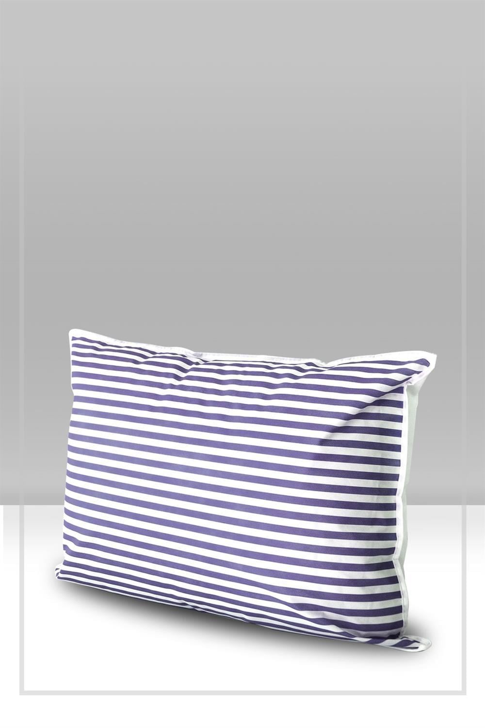 Vedsey Home OrganizerYastık Düzenleyici Hurç Lacivert Çizgili 50x70 Cm
