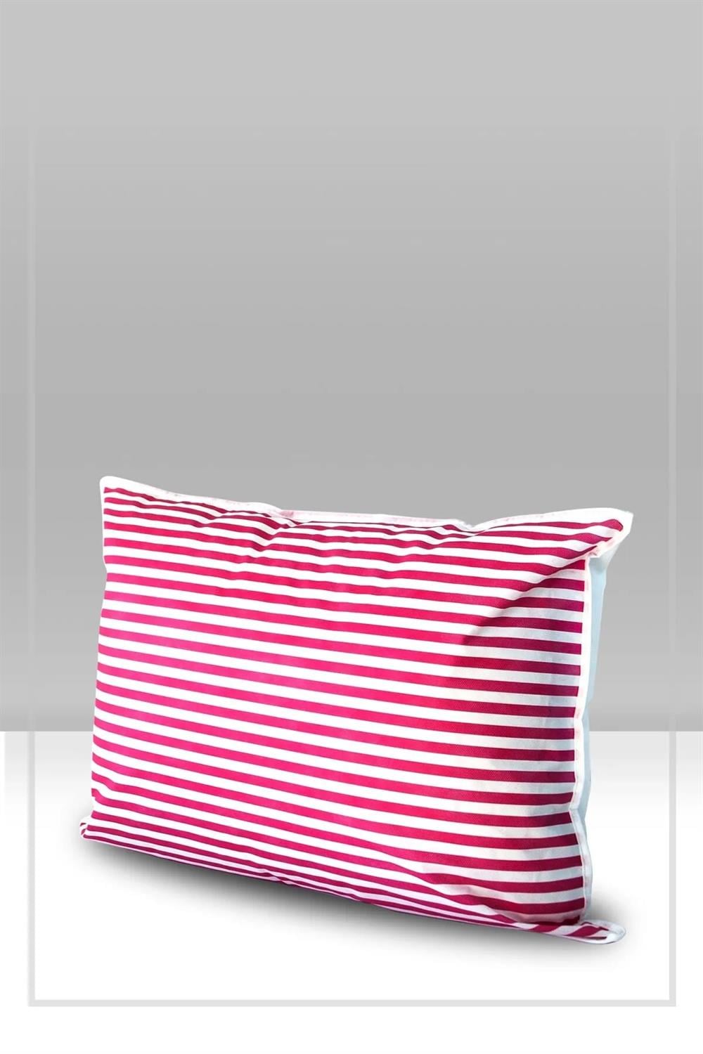 Vedsey Home OrganizerYastık Düzenleyici Hurç Pembe Çizgili 50x70 Cm