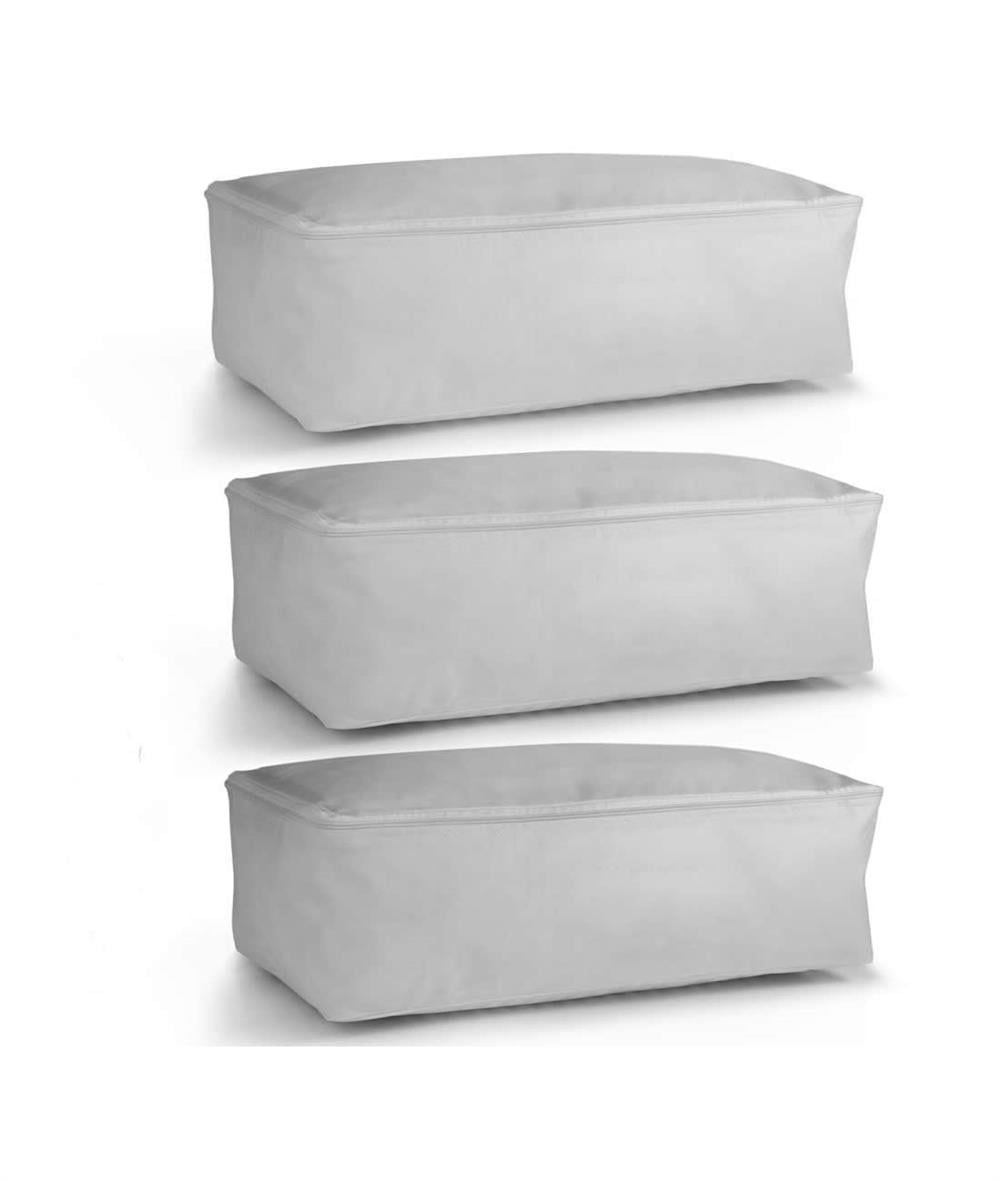 Vedsey Home Organizer3'lü Set Baza Altı Düzenleyici Küçük Boy Hurç Gri 50x25x20 Cm