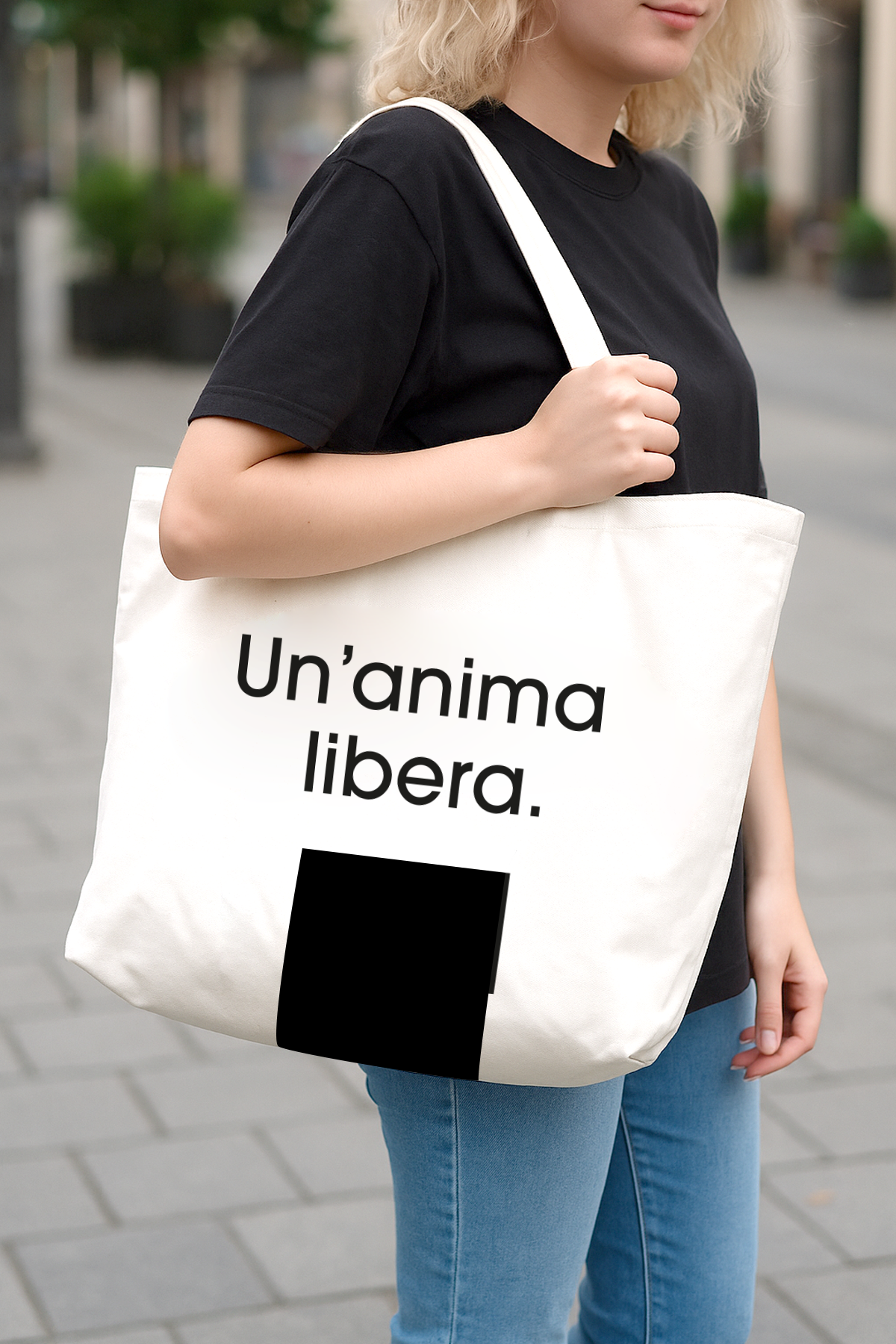 VedseyCanvas Çok Amaçlı Baskılı Günlük Çanta - El Çanta Plaj Çanta