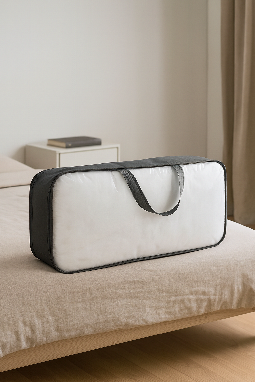 Vedsey Home OrganizerPvc & Şeffaf Telli Valiz Hurç 60x30x18