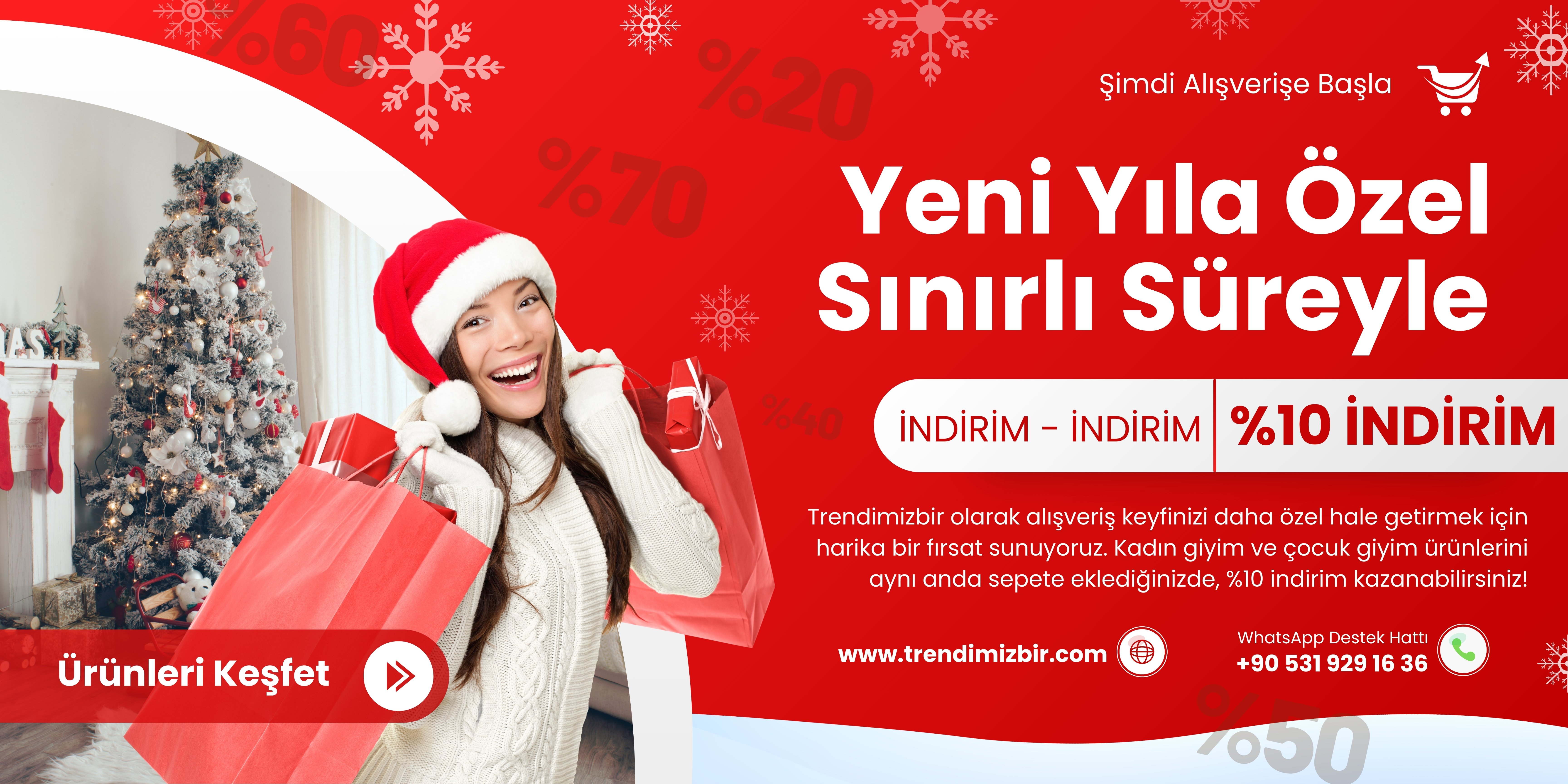 Birlikte Al %10 İndirim Kampanyası - Kadın ve Çocuk Giyim Ürünleri | Trendimizbir