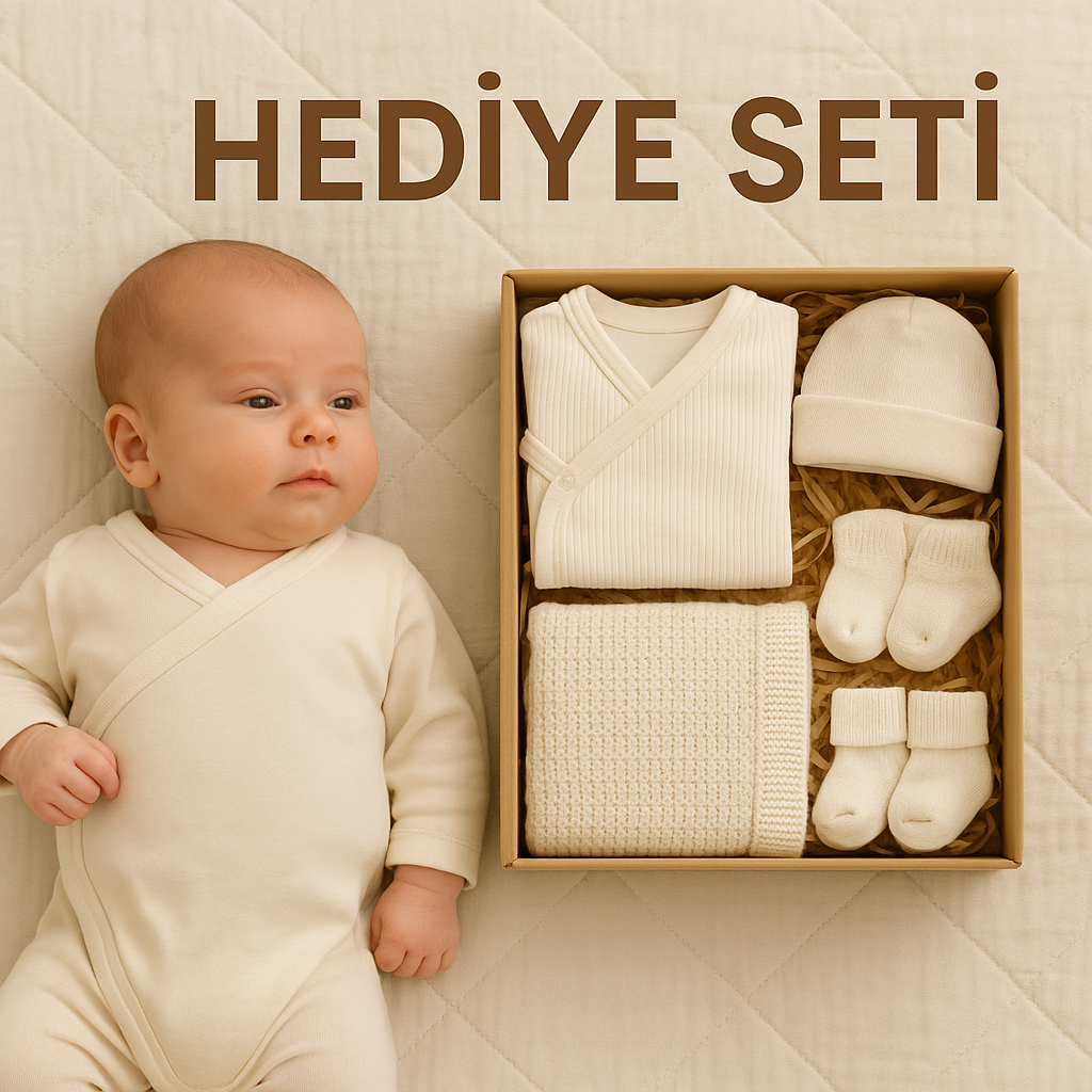 Yeni doğan bebek hediyesi – pamuklu hastane çıkışı, battaniye, zıbın takımı – Trendimizbir önerileri