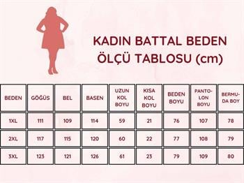 Büyük Beden Bayan Pijama Takımı - İndigo Mor Çiçek Desen Uzun Kol Likralı Penye 2859UYB