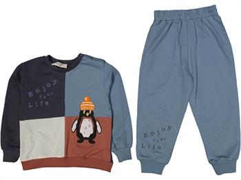 ERKEK 6/24 AY ENJOY YOUR LİFE PENGUENLİ 2Lİ TAKIM