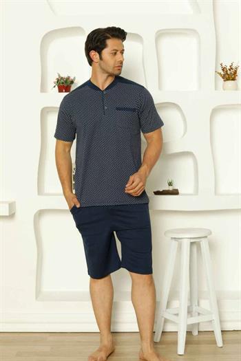 İndigo  Erkek Şort Takımı 1203ŞT