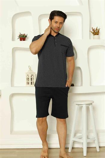 Lacivert  Erkek Şort Takımı 1203ŞT