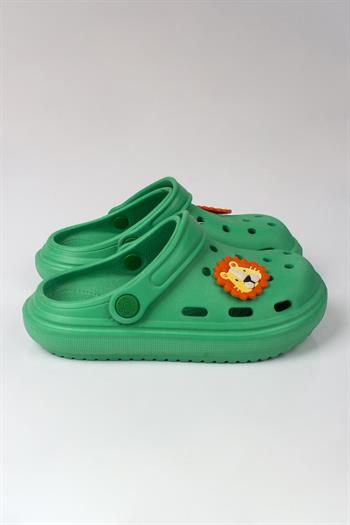 Erkek Çocuk Aslan Figürlü Crocs