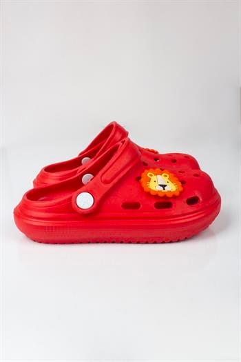 Erkek Çocuk Aslan Figürlü Crocs