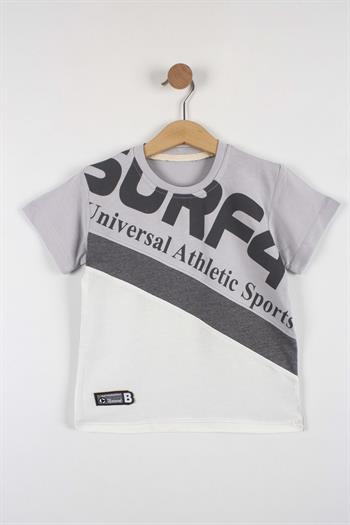 Erkek Çocuk Atletik Baskılı Şortlu Takım