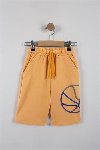 Erkek Çocuk Yes Yazılı Şortlu Takım