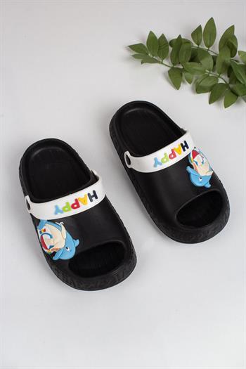 Erkek Çocuk Yunus Balığı Figürlü Terlik