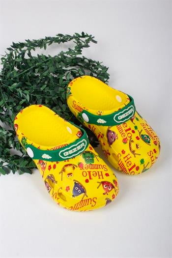 Kız Çocuk Renkli Kuş Temalı Croccs