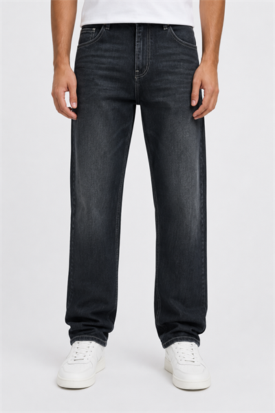 NCS JEANSErkek Regular Fit Düz Paça Jean Siyah609