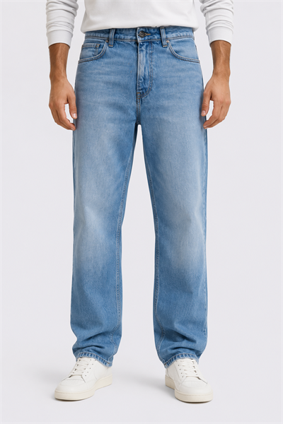 NCS JEANSErkek Regular Fit Düz Paça Jean Mavi609