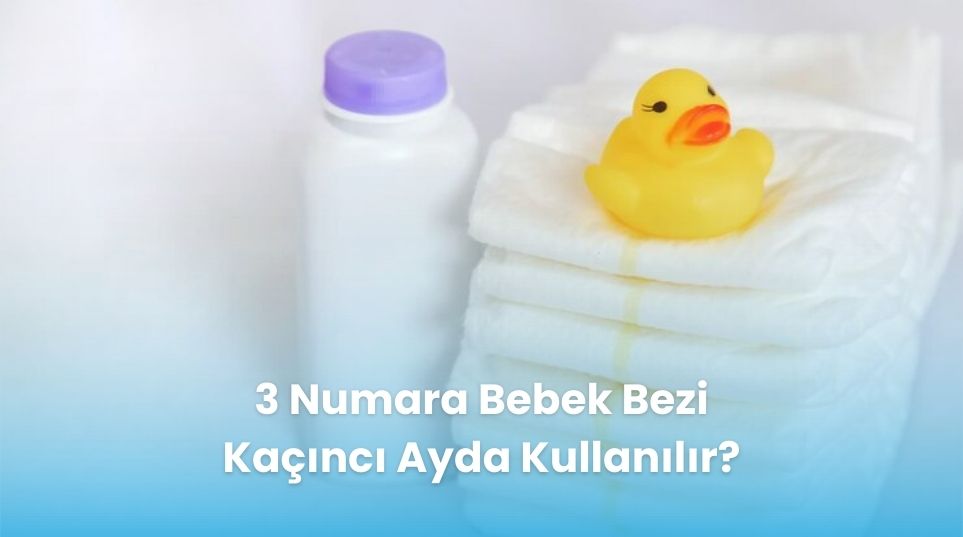 3 Numara Bebek Bezi Kaçıncı Ayda Kullanılır?