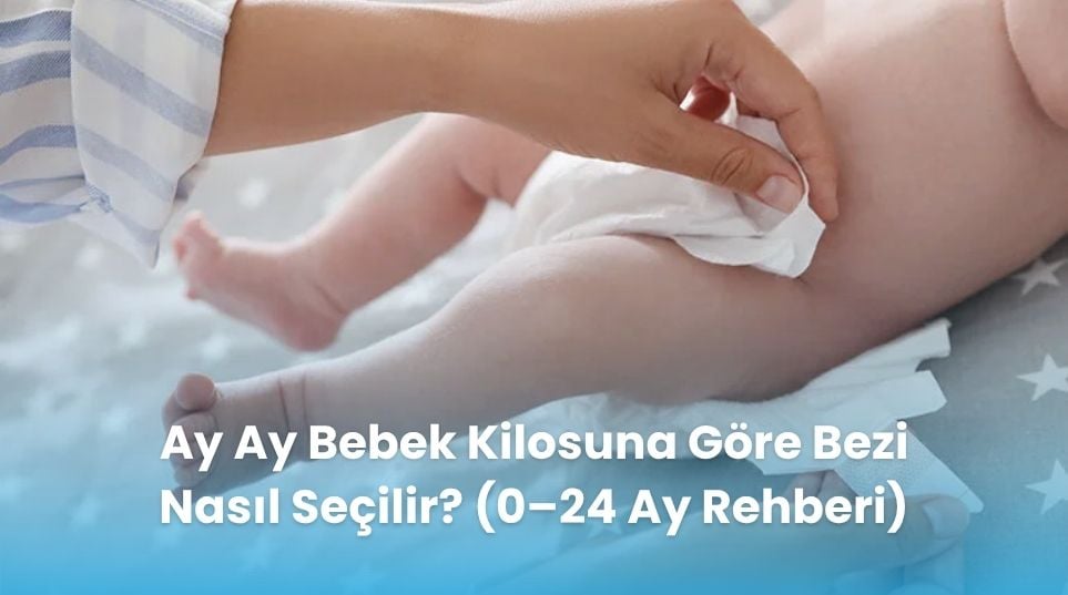 Ay Ay Bebek Kilosuna Göre Bezi Nasıl Seçilir? (0–24 Ay Rehberi)